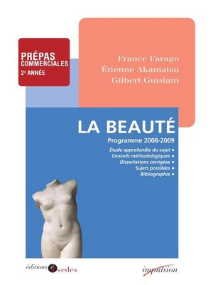 cover image of La Beauté